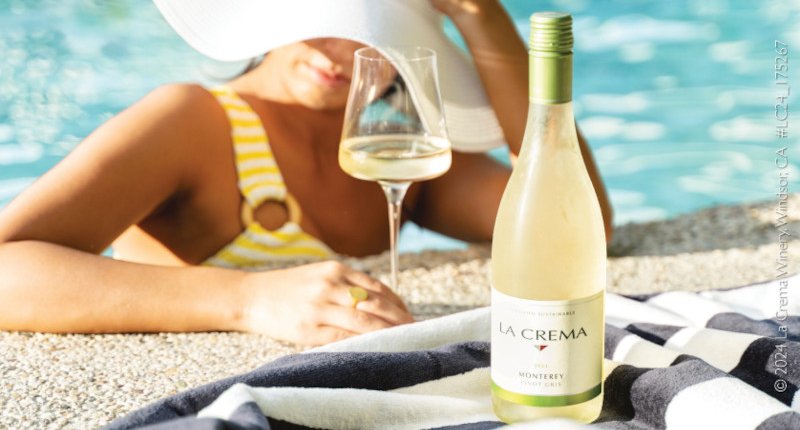 La Crema Pinot Gris Poolside