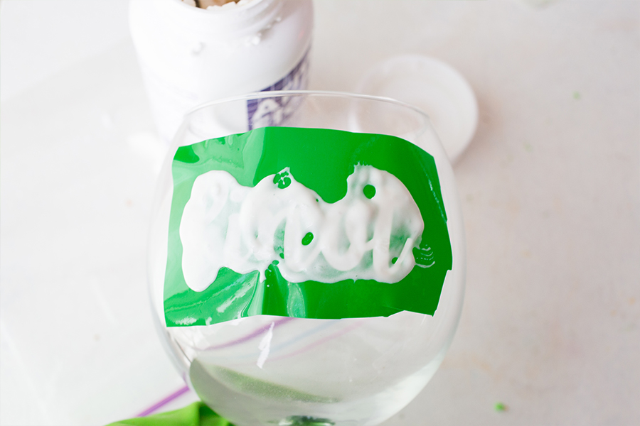 Wine Glass Etching • Stencil - a DIY Craft Studio