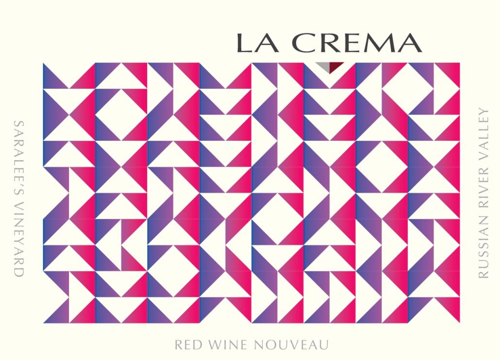 La Crema beaujolais nouveau front label